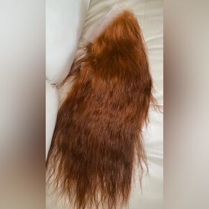Cinnamon sienna 13x6 24 inch human hair wig hd